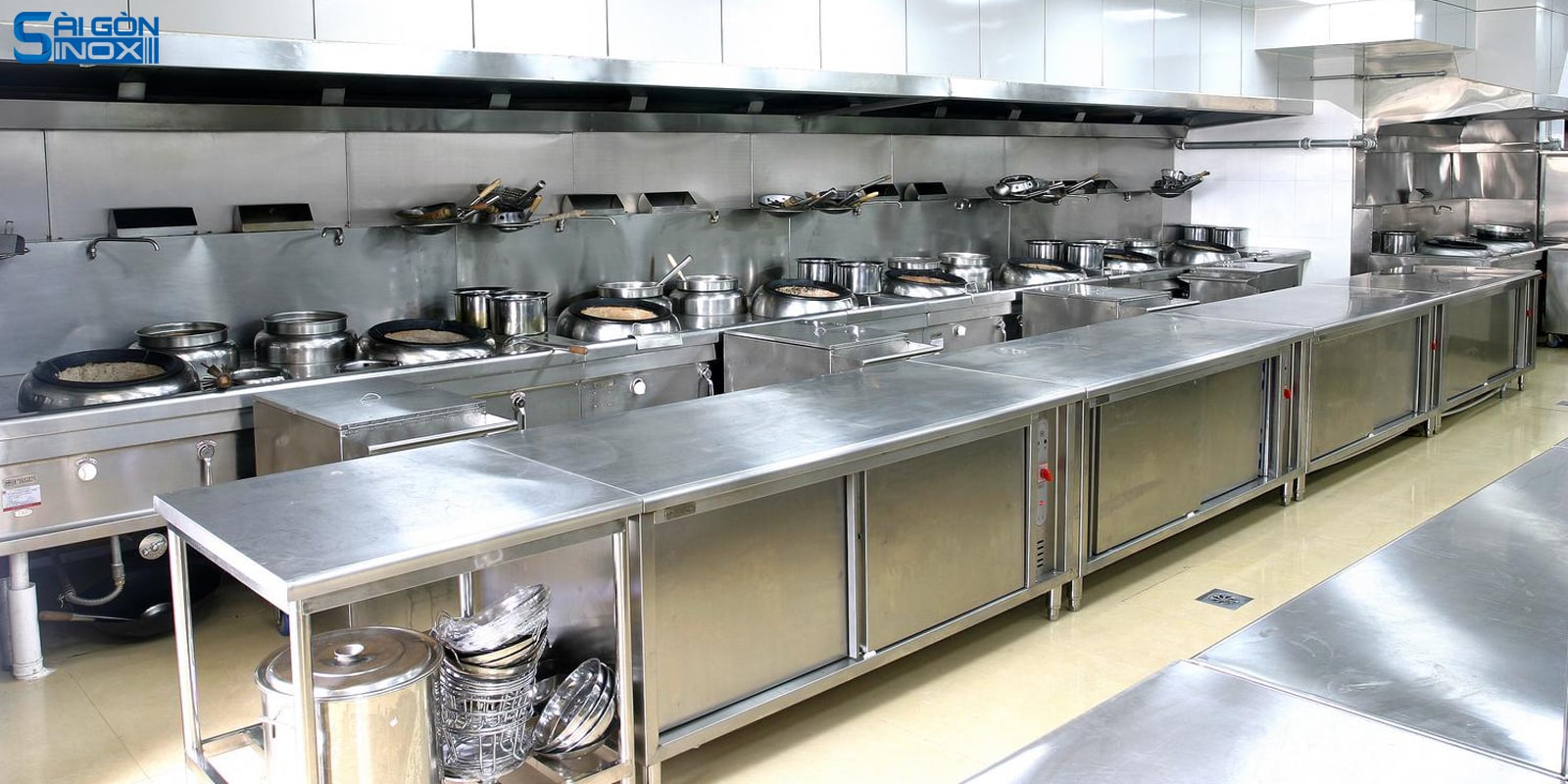 bếp công nghiệp, bếp nhà hàng
