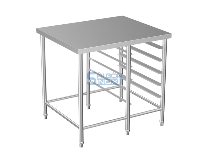 BÀN 1 KỆ TRƯỢT KHAY WT09-1GNR