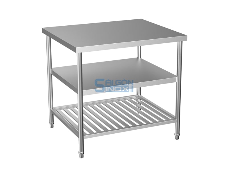 BÀN 1 KỆ PHẲNG 1 KỆ THANH WT09-1F1S