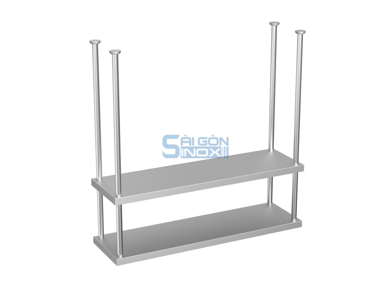 Kệ treo trần 2 tầng phẳng CS12-2F