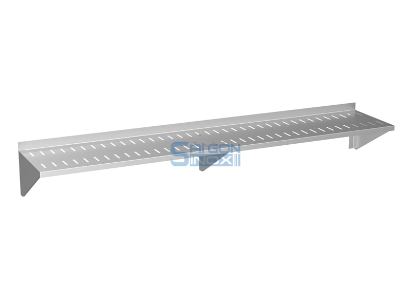 Kệ treo tường 1 tầng đột lỗ WS18-1P