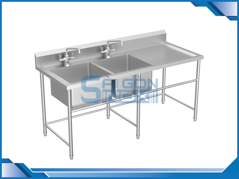 Chậu rửa inox công nghiệp