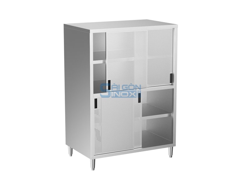 Tủ đứng 4 cửa trượt đột lỗ FC12-4PS