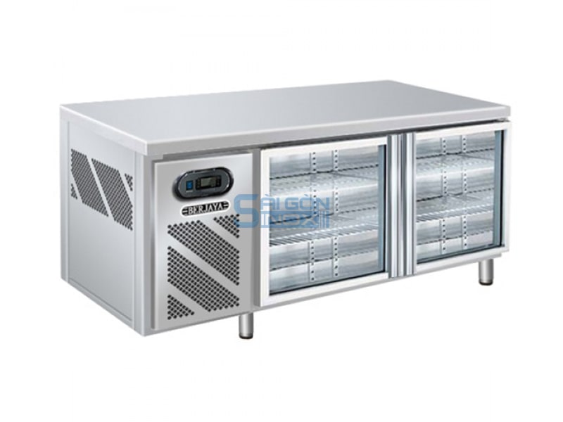 Bàn mát 2 cánh kính 1m8 Berjaya B2DC6600-SM