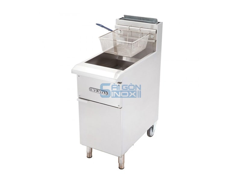 Bếp chiên nhúng gas 1 hộc 27 lít Berjaya GDFE1BFS-17
