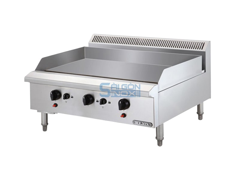 Bếp chiên phẳng 3 họng gas Berjaya GG3B-17