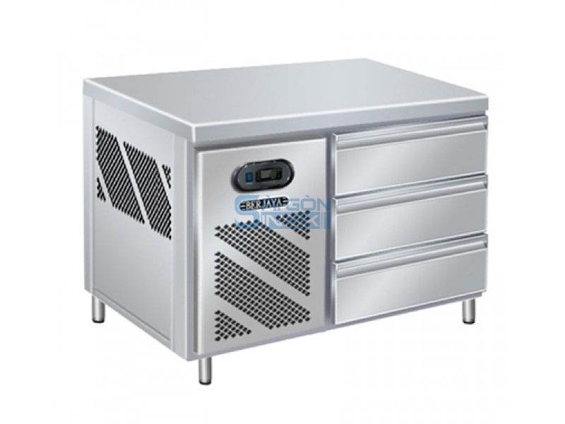 Bàn mát 3 hộc kéo Berjaya BS 3DR/C1165/3