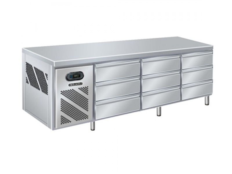 Bàn mát 9 hộc kéo Berjaya BS 9DR/C2535/3