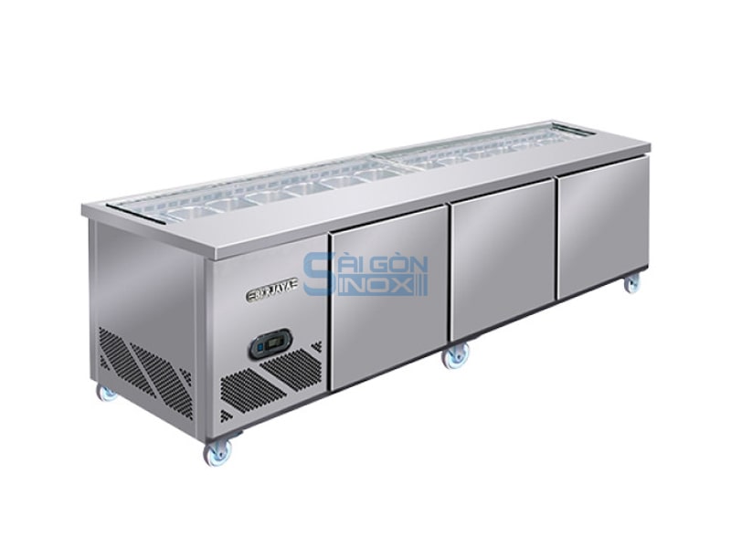 Bàn salad 3 cánh Berjaya BS 3D/SSCF8/Z-23