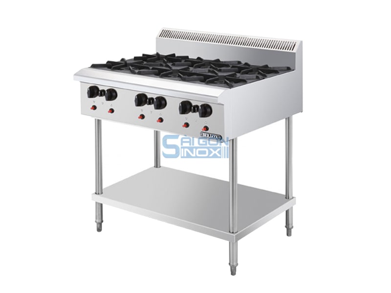 Bếp âu 6 họng Berjaya OB6FS-17