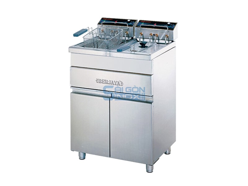 Bếp chiên nhúng 2 hộc 18 lít Berjaya FSSDF12D