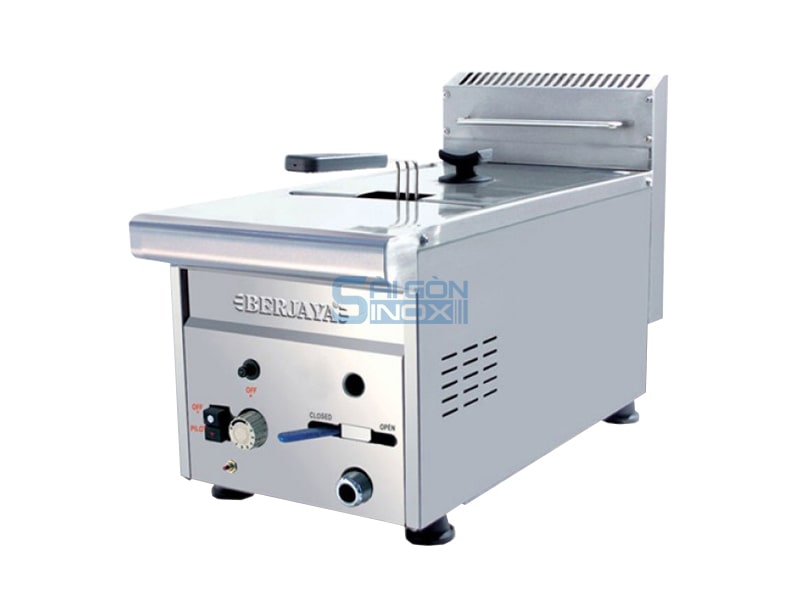 Bếp chiên nhúng gas 1 hộc 11 lít Berjaya GDF12