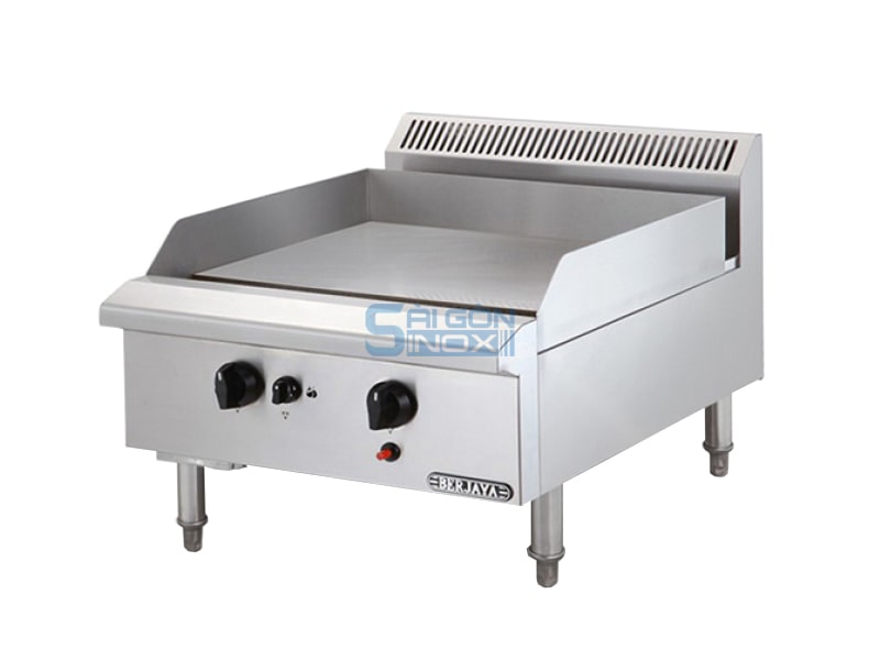 Bếp chiên phẳng 2 họng gas Berjaya GG2B-17