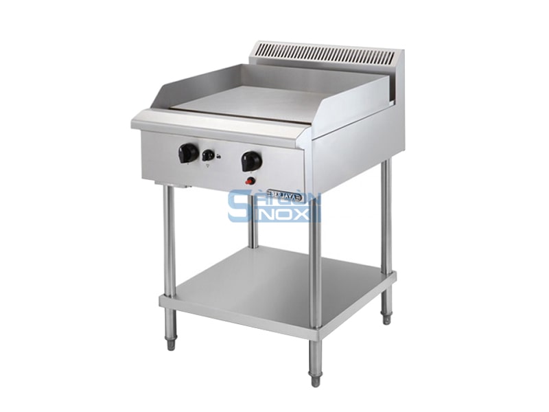 Bếp chiên phẳng 2 họng gas Berjaya GG2BFS-17