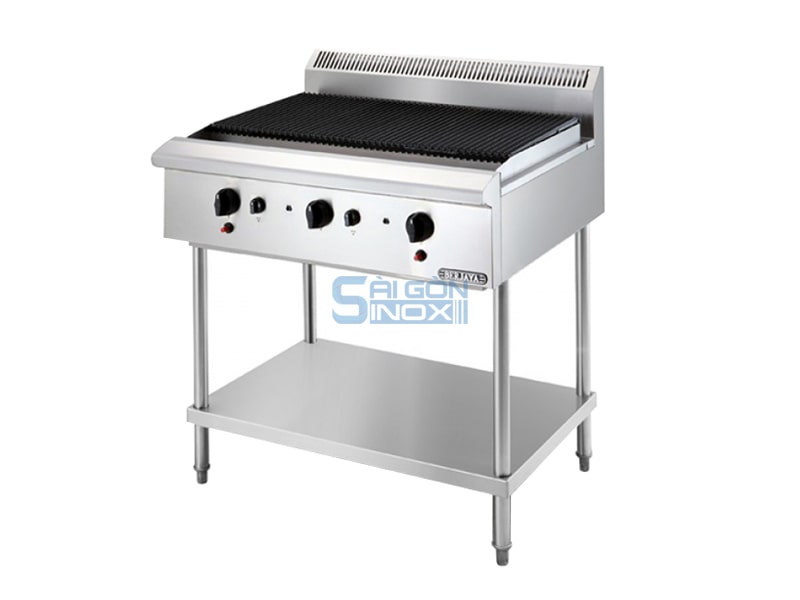 Bếp nướng 3 họng gas Berjaya CB3BFS-17