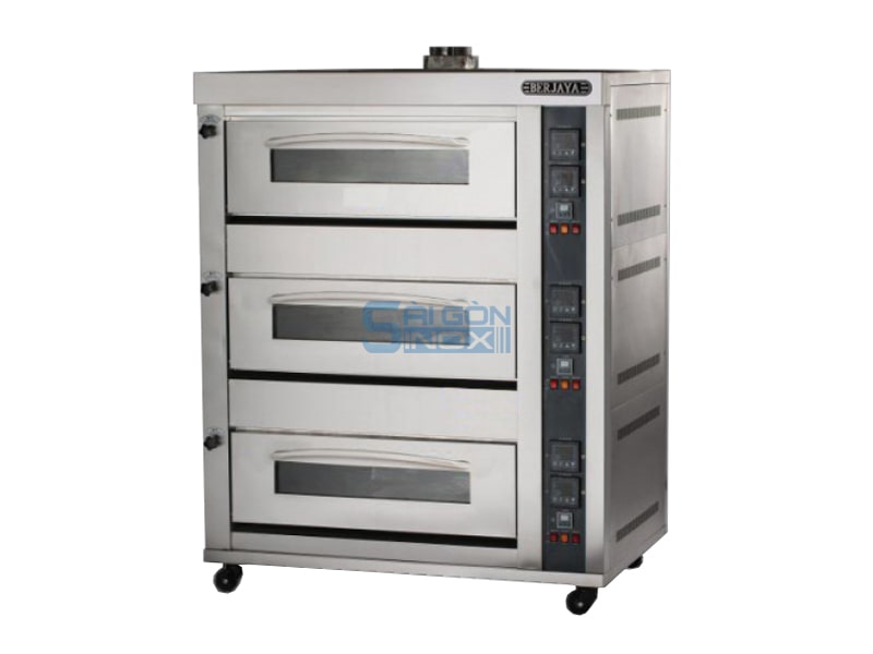 Lò nướng gas 3 tầng Berjaya BJY-G180-3BD