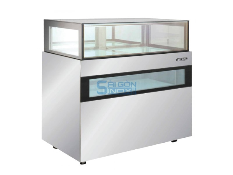 Tủ bánh lạnh kính vuông Berjaya RDS-M-12W