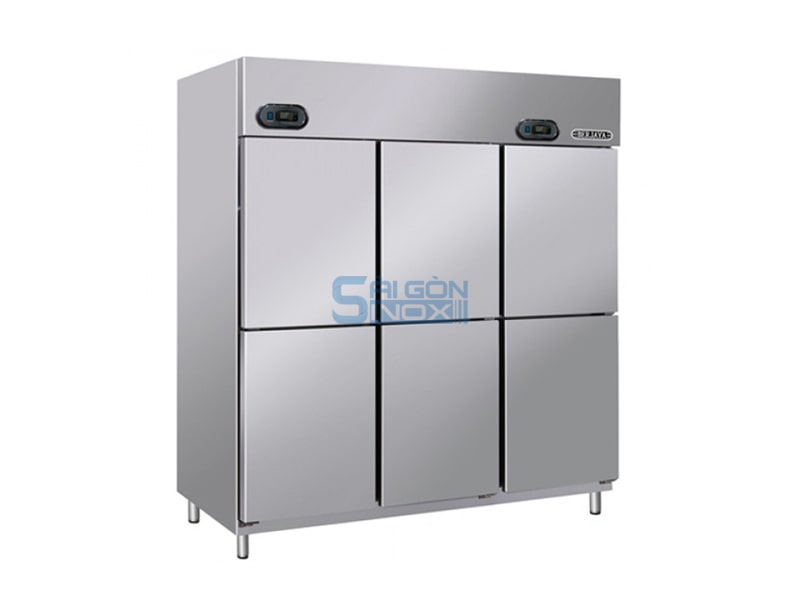 Tủ đông mát 6 cánh Berjaya BS DU4C2F/Z