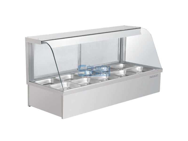 Tủ giữ nóng thức ăn 10 khay Berjaya HFD25-100