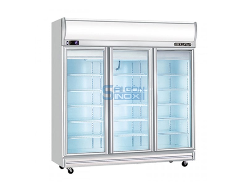 Tủ mát 3 cánh kính Berjaya 3D/DC-SM