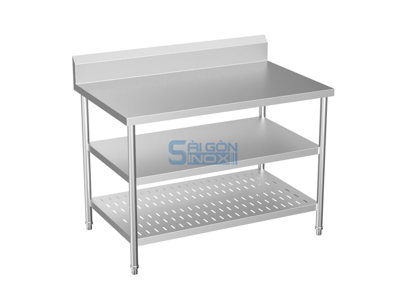 Bàn 1 kệ phẳng 1 kệ đột lỗ WT12-1F1PC