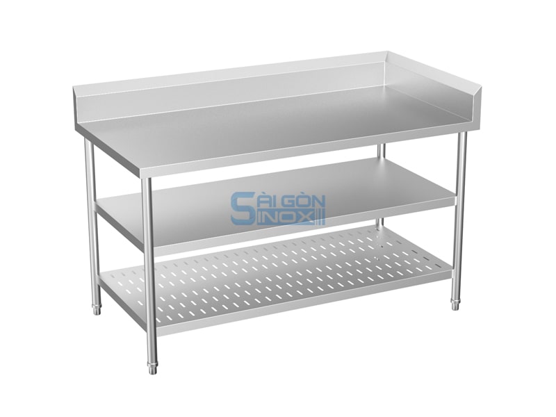 Bàn 1 kệ phẳng 1 kệ đột lỗ WT15-1F1PCR