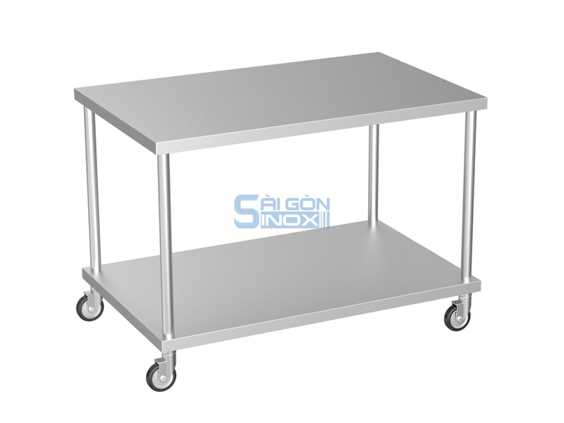 Bàn 1 kệ phẳng di động MT12-1F