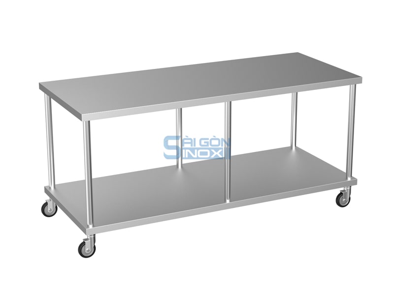 Bàn 1 kệ phẳng di động MT18-1F