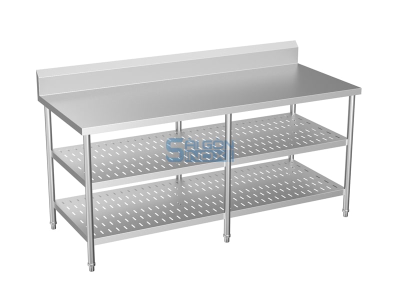 Bàn 2 kệ đột lỗ WT18-2PC