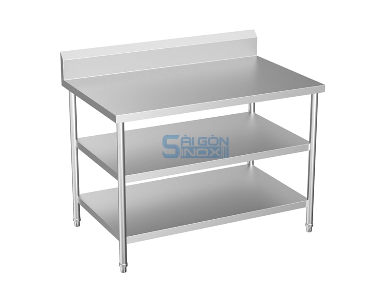 Bàn 2 kệ phẳng WT12-2FC