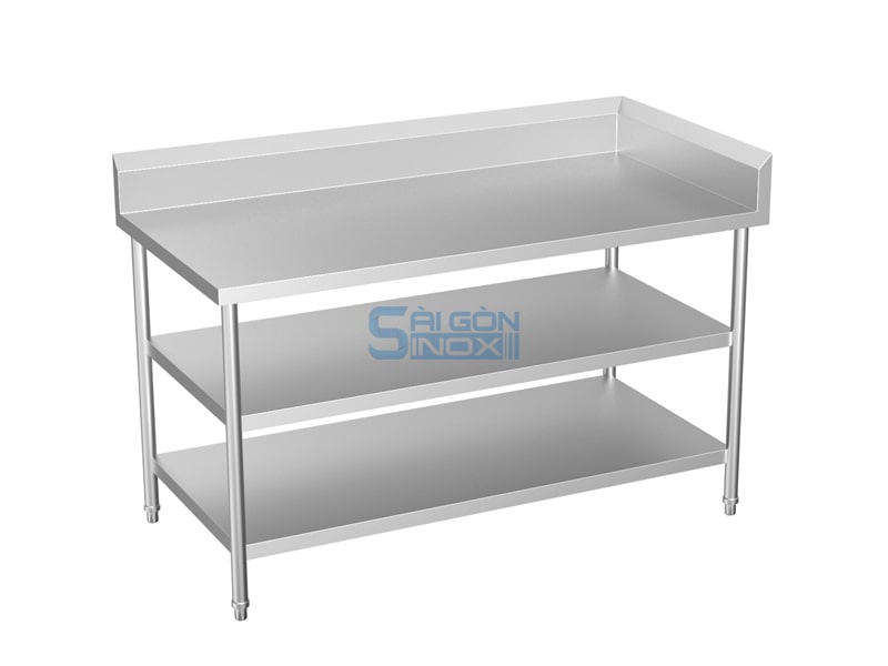 Bàn 2 kệ phẳng WT15-2FCR