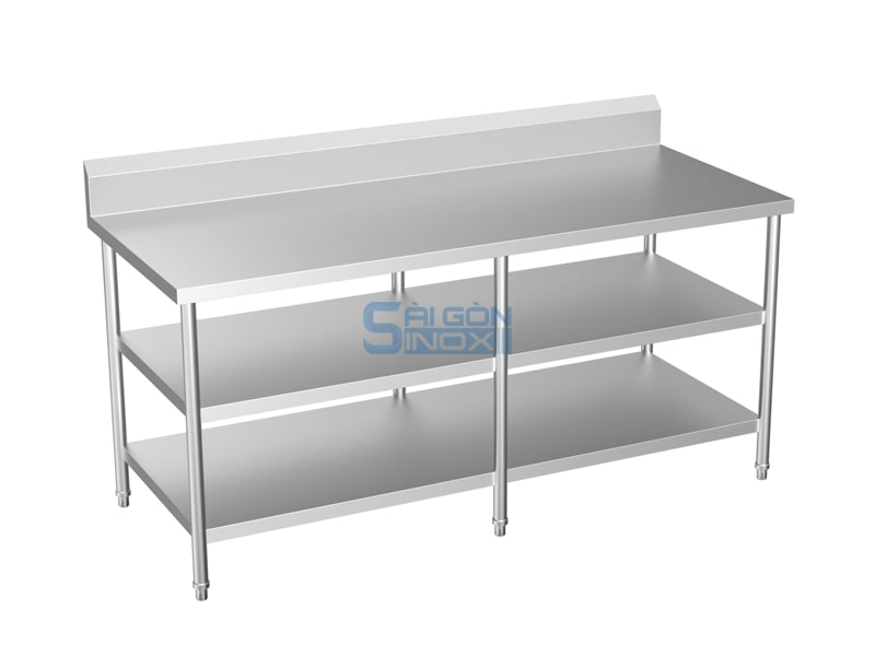 Bàn 2 kệ phẳng WT18-2FC