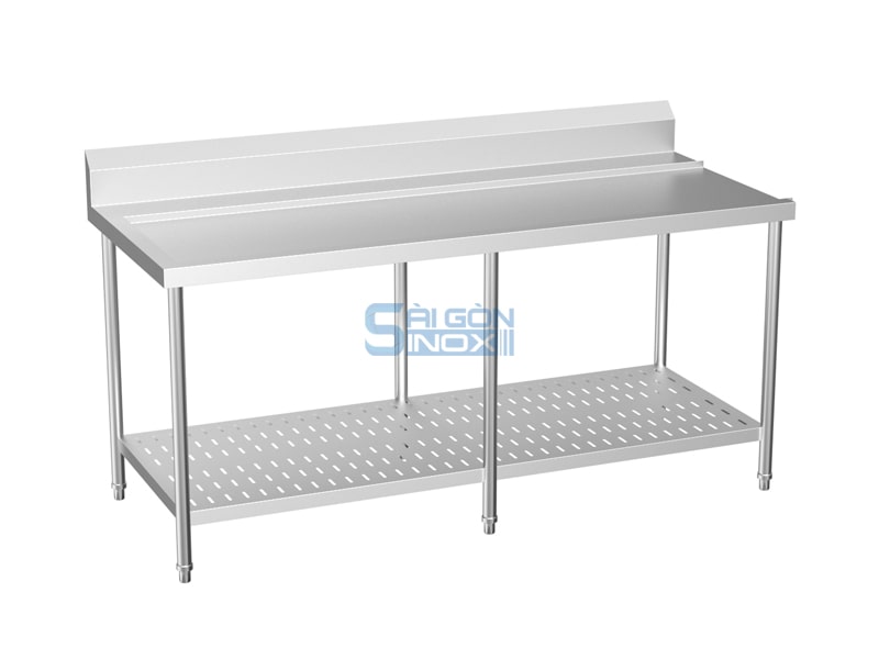 Bàn bát sạch 1 kệ đột lỗ OT18-1PC