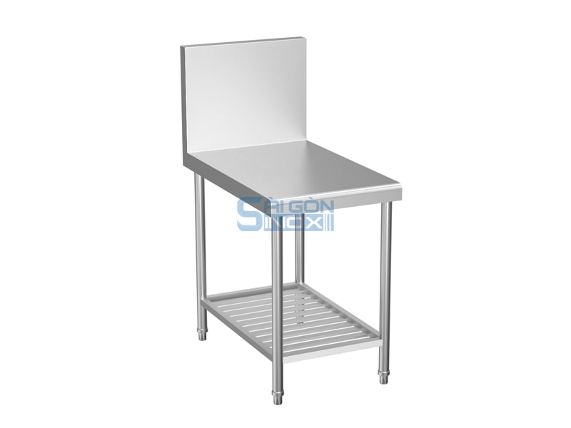 Bàn trung gian bếp á 1 kệ thanh NTA500-1SC