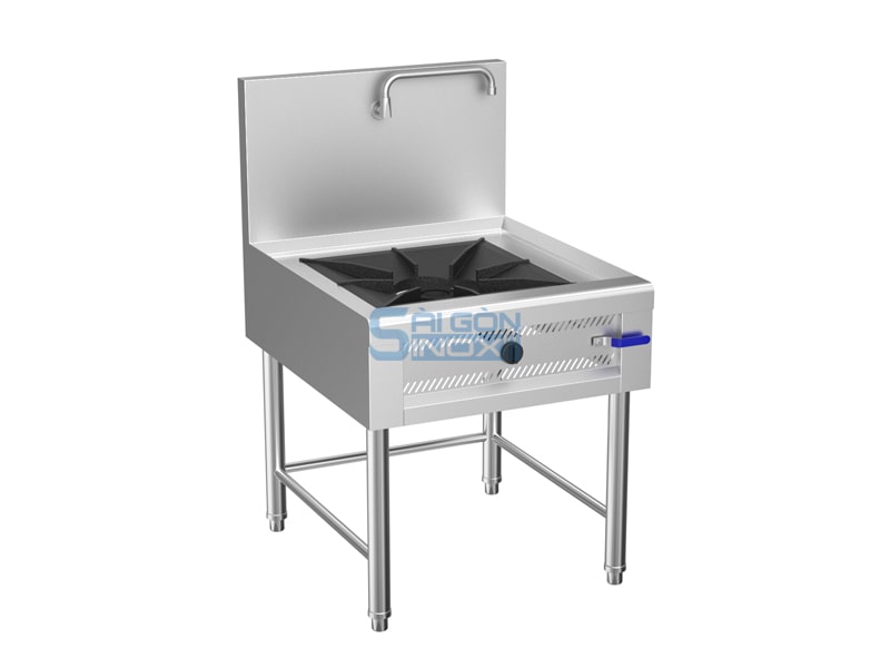 Bếp á 1 họng kiềng gang vuông CWR08-16AP