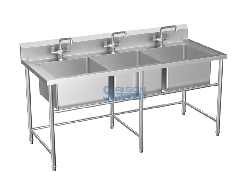 Chậu rửa 3 hộc ST18-3HMC