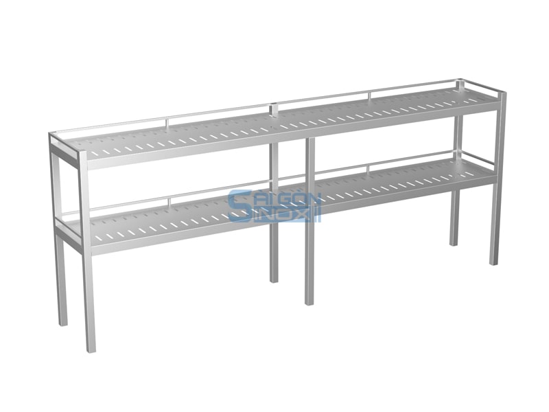 Kệ trên bàn 2 tầng đột lỗ RTS21-2P