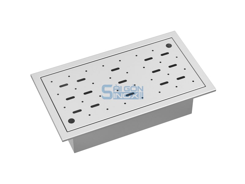 Máng vỉ thoát sàn đột lỗ FD-1B-FGP