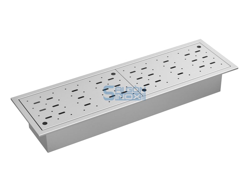 Máng vỉ thoát sàn đột lỗ FD-2B-FGP