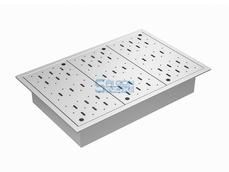 Máng vỉ thoát sàn đột lỗ FD-3B-FGP