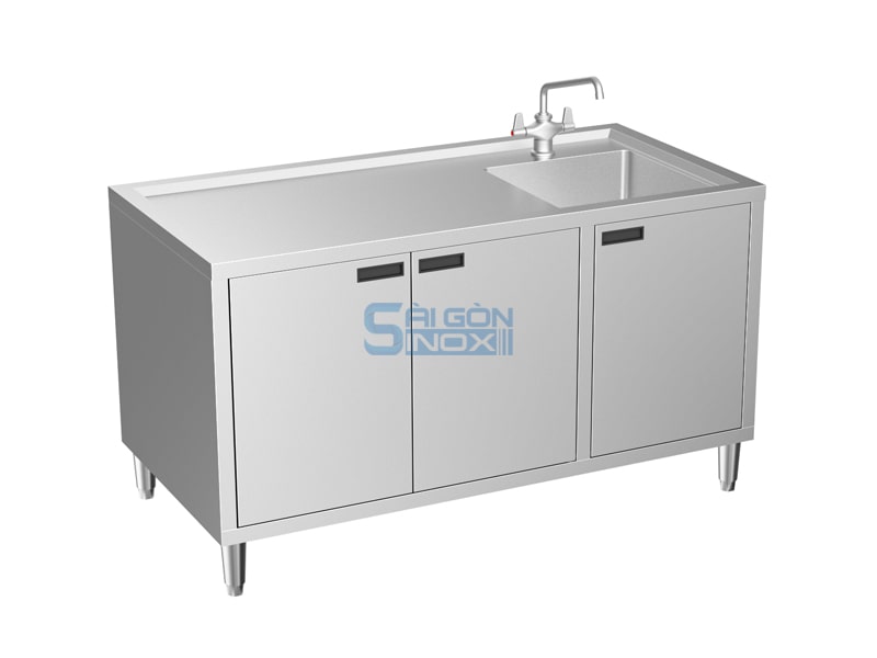 Quầy 1 chậu 3 cửa mở SC15-1HR3H