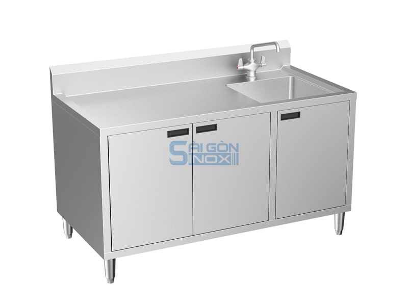 Quầy 1 chậu 3 cửa mở SC15-1HR3HC
