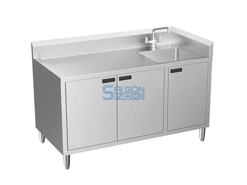 Quầy 1 chậu 3 cửa mở SC15-1HR3HCR