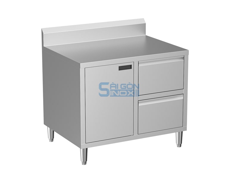 Quầy 1 cửa mở 2 ngăn kéo CA09-1H2DC