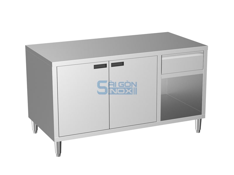 Quầy 2 cửa mở 1 ngăn kéo CA15-2H1D