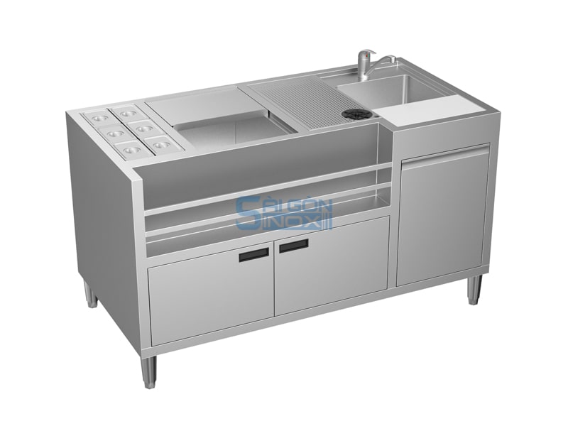 Quầy pha chế 1 chậu CC15-I4WXG2H