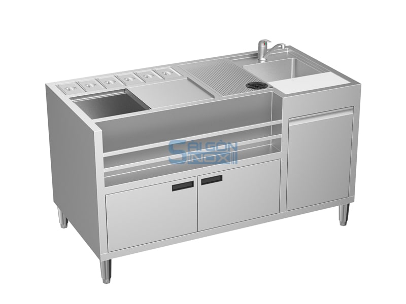 Quầy pha chế 1 chậu CC15-I6WXG2H