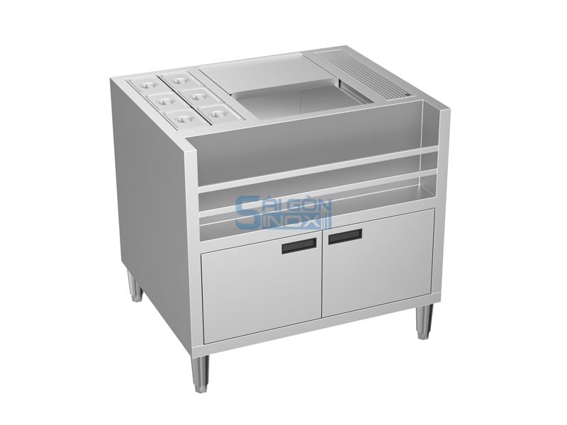 Quầy pha chế 2 cửa mở CC09-I42H