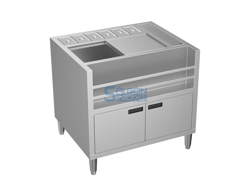 Quầy pha chế 2 cửa mở CC09-I62H