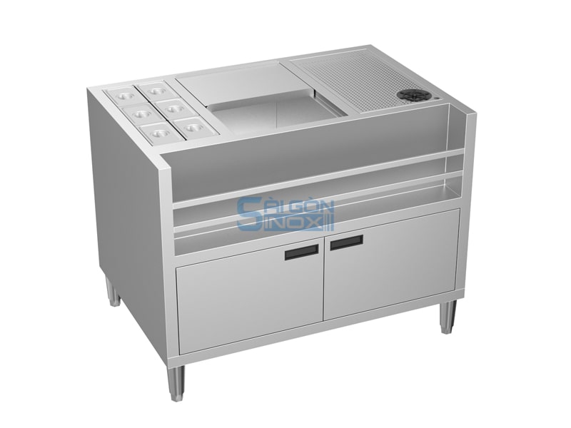 Quầy pha chế 2 cửa mở CC11-I4W2H